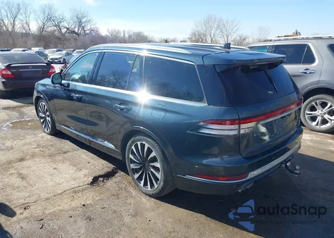 2021 Lincoln Aviator Black Label Grand Touring из США, поврежденный, VIN 5LMYJ9YY4MNL00169